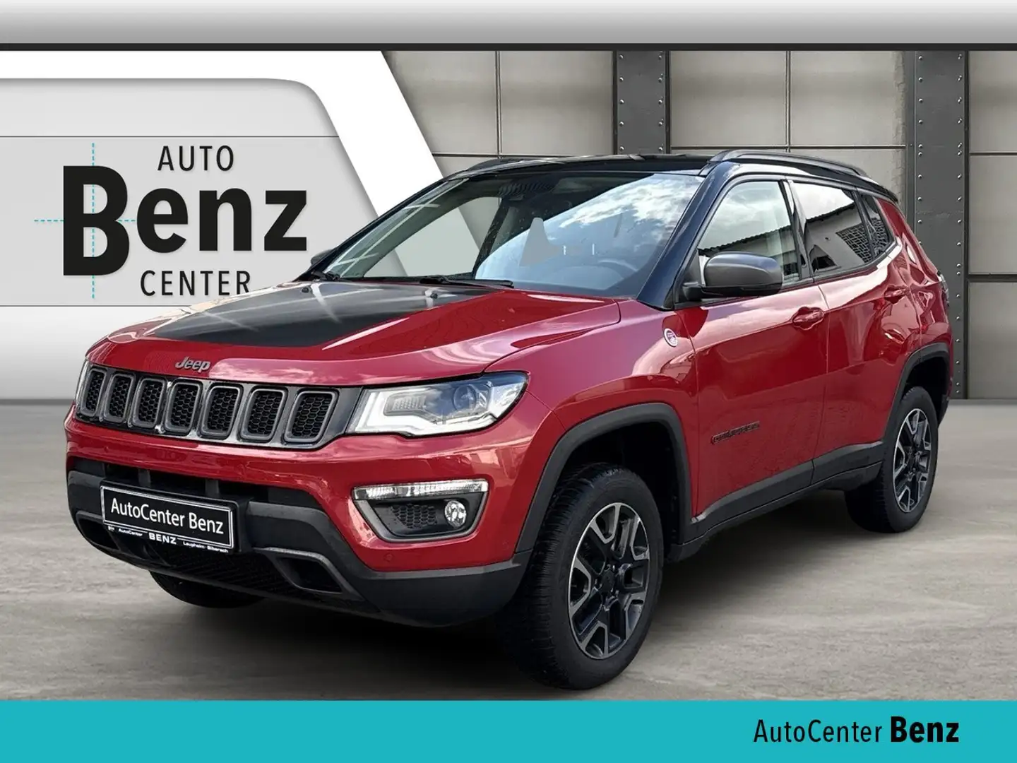 Jeep Compass TRAILHAWK *DIFF-SPERRE*NAVI*ALU* Xenon Rouge - 1