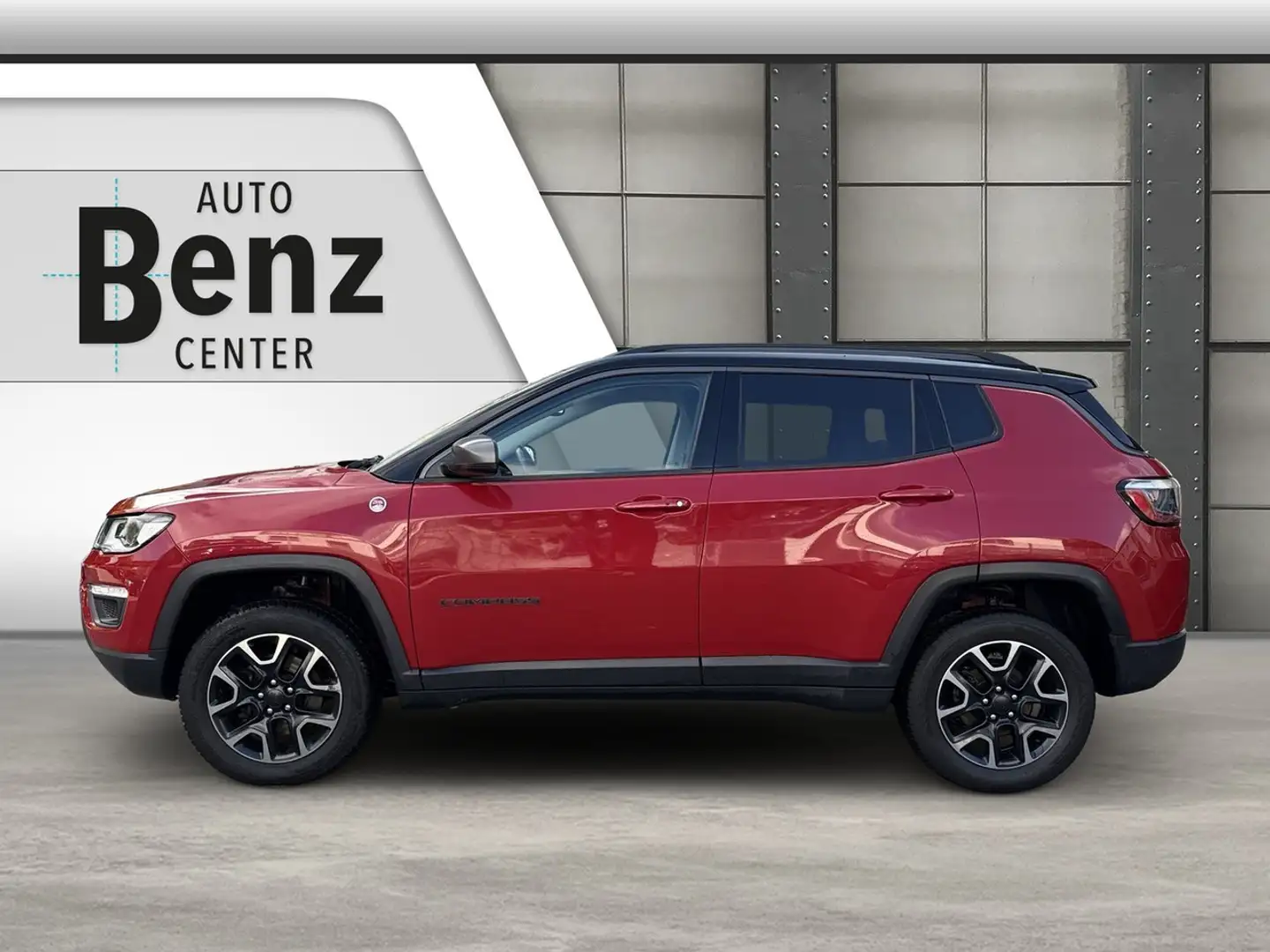Jeep Compass TRAILHAWK *DIFF-SPERRE*NAVI*ALU* Xenon Rouge - 2