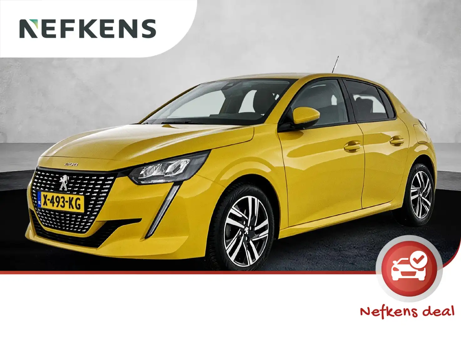 Peugeot 208 1.2 PureTech Allure Pack 100pk | Climate Control | Geel - 1