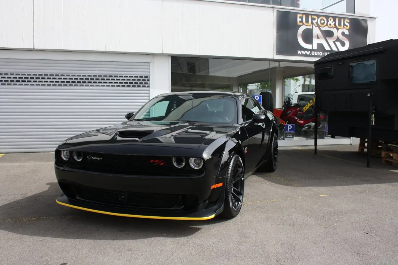 Dodge Challenger R/T Scat Pack Widebody  6,4L V8 Carbon ACC last Ca Černá - 1