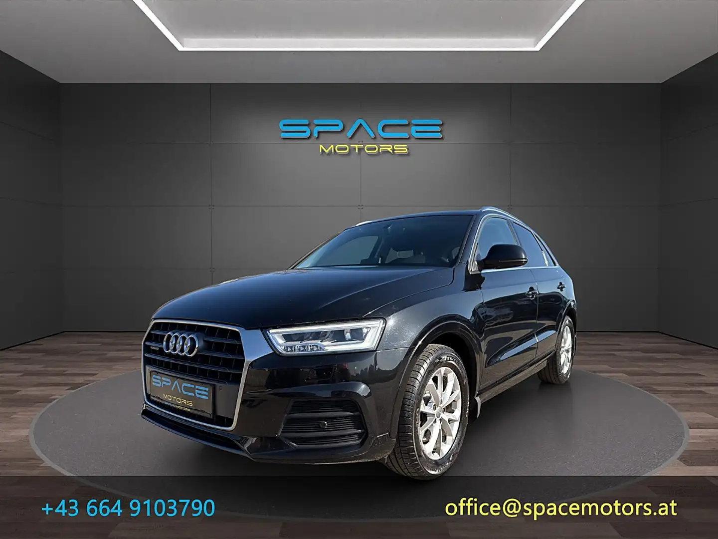 Audi Q3 2,0 TDI quattro S-tronic Schwarz - 1