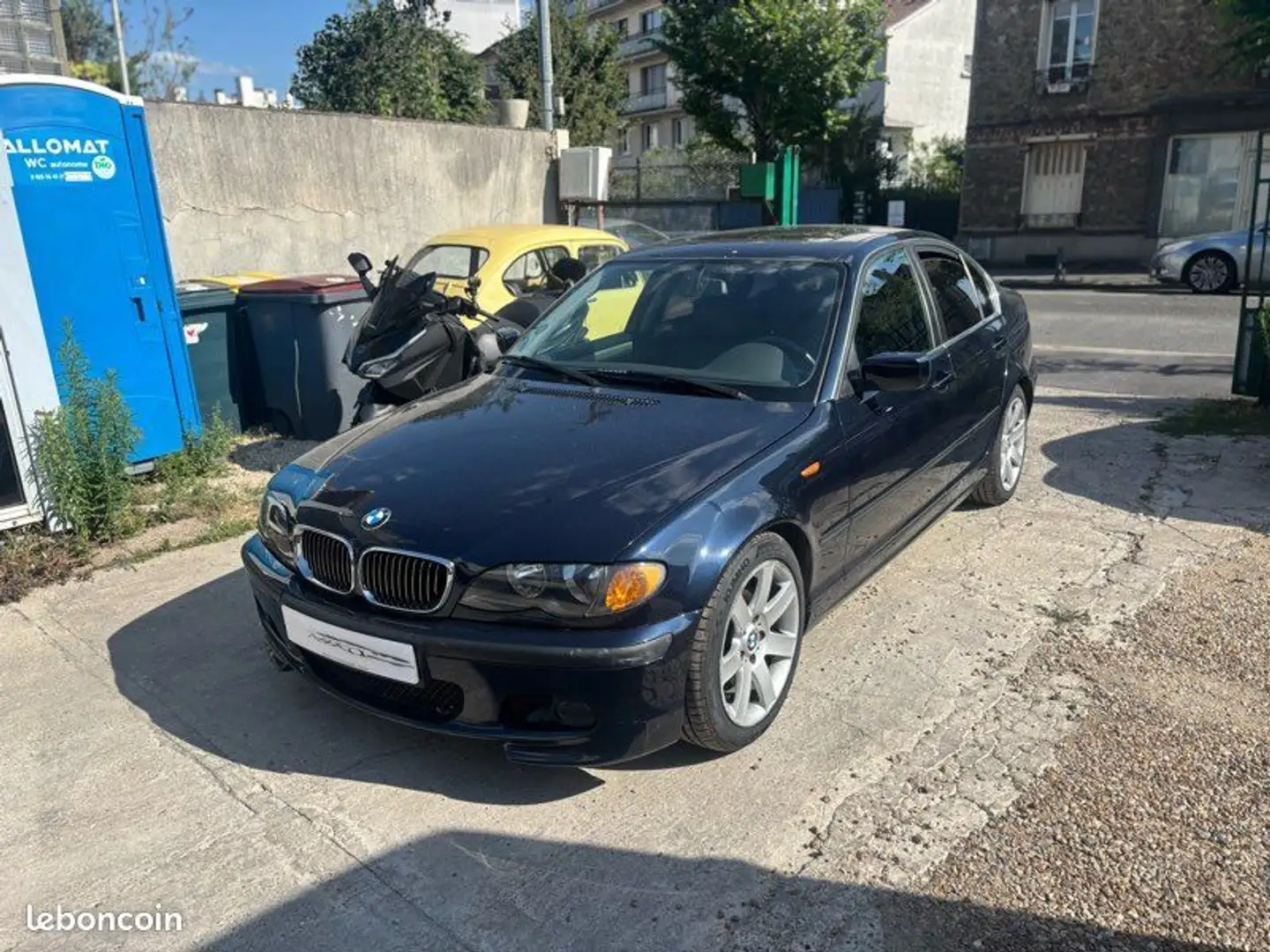 BMW 330 e46 330 d pack 183 cv Bleu - 2