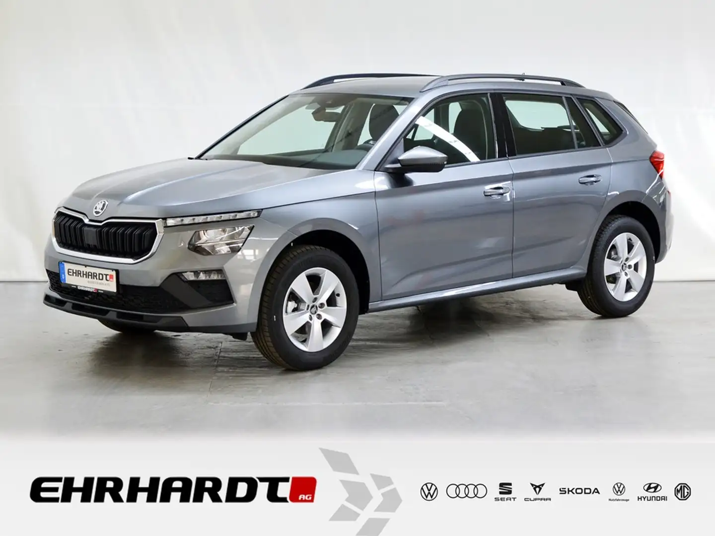 Skoda Kamiq 1.0 TSI Essence AHK*LED*APP-CONNECT*SHZ*PDC*TEM... Grau - 1