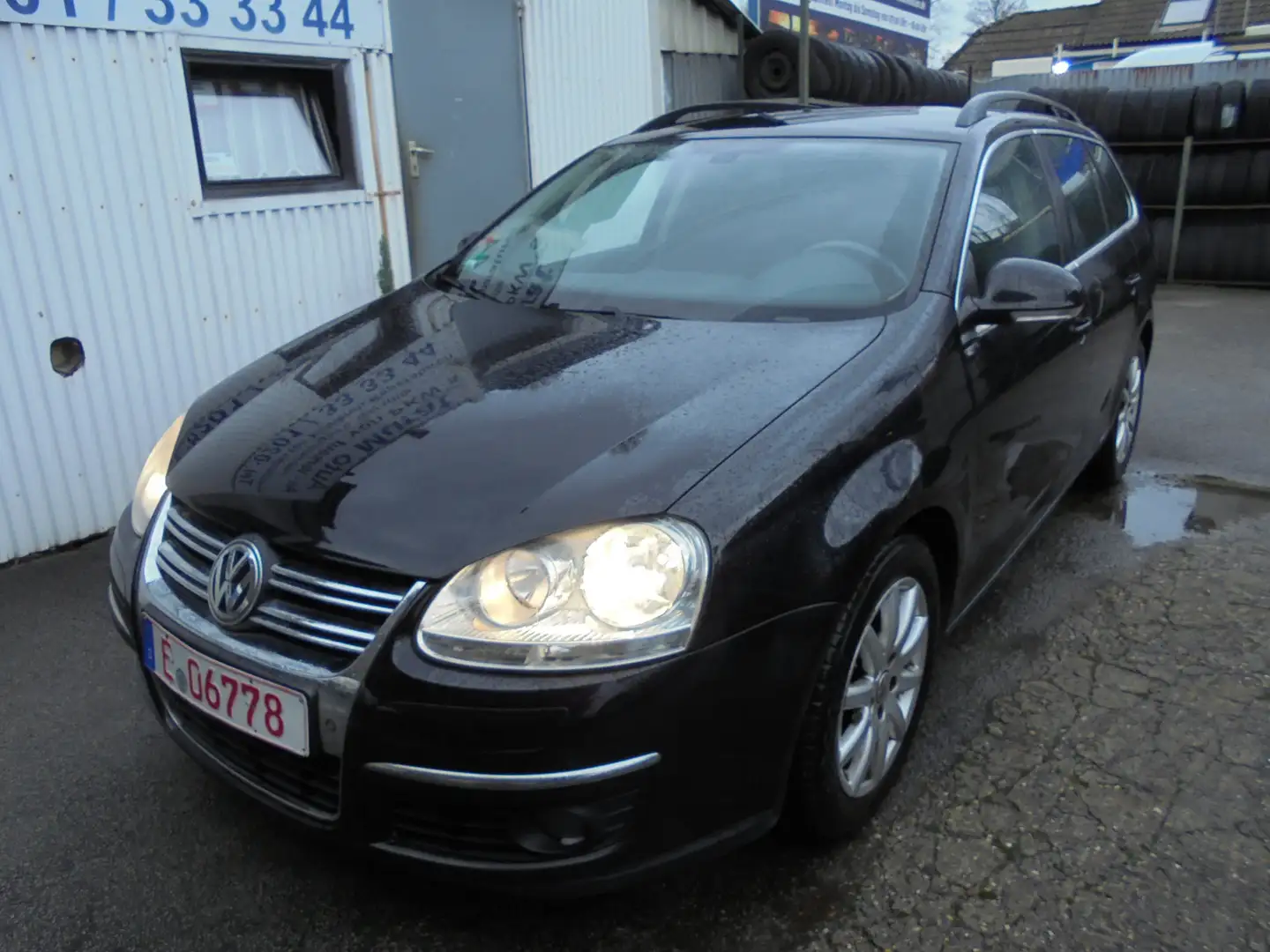 Volkswagen Golf V Var. 1.4 TSI Comfortl. 1.Hd Scheckheft VW Schwarz - 1