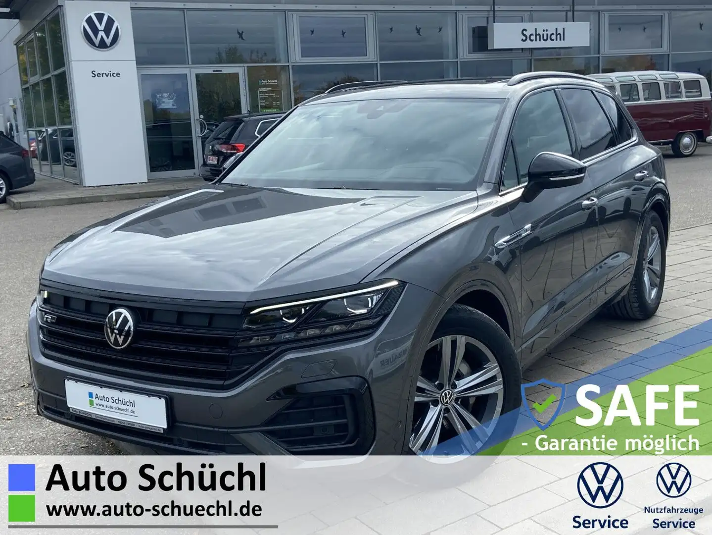 Volkswagen Touareg 3.0 TDI Tiptronic 4-MOTION R-Line 19"+MA Grau - 1