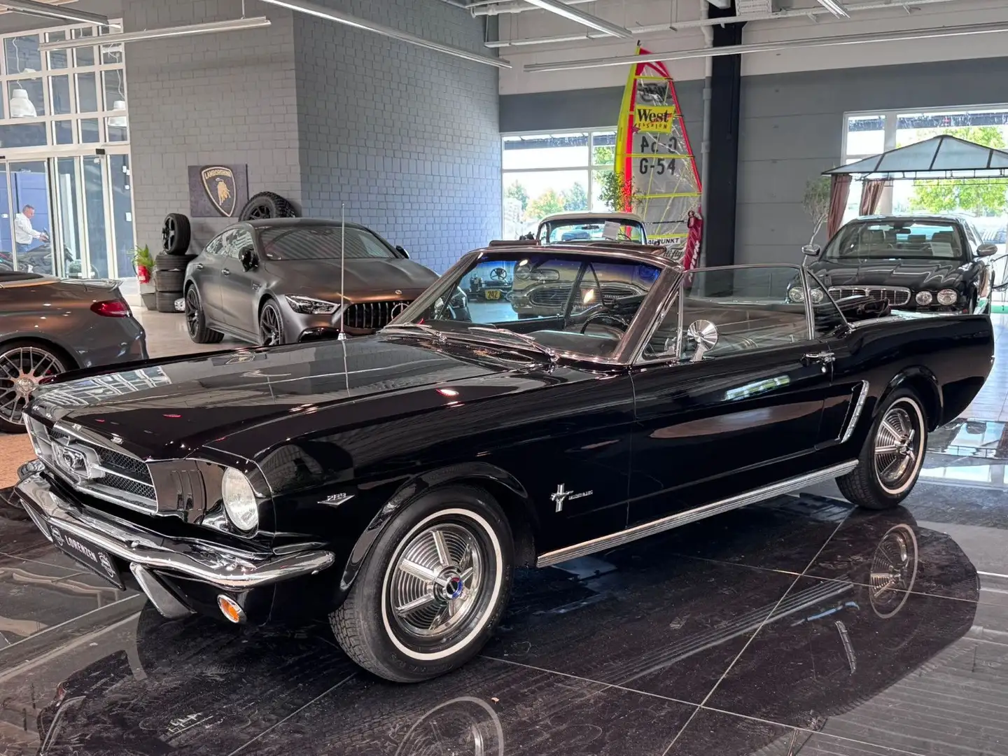 Ford Mustang 289cui V8 Cabrio Triple Black Original Schwarz - 1