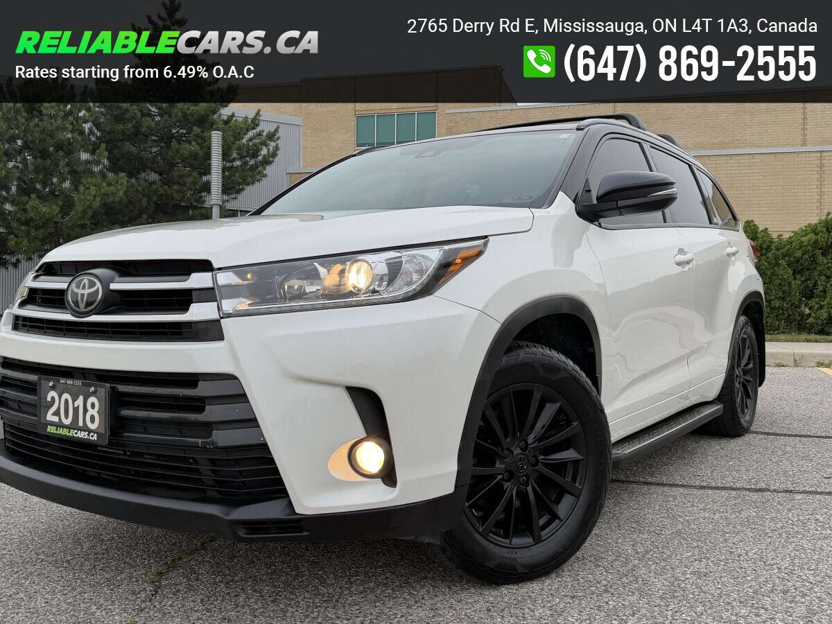 2018 Toyota Highlander XLE | AWD | No-Accident | 8 Passenger — снимка 1