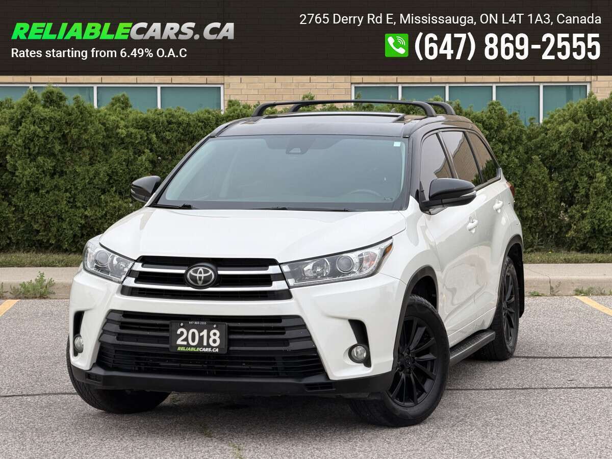 2018 Toyota Highlander XLE | AWD | No-Accident | 8 Passenger