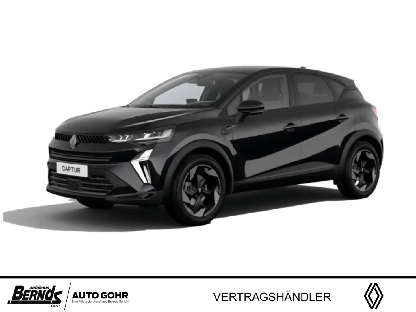 Renault Captur Techno Full Hybrid E-Tech 160 (MA) Zwart - 1