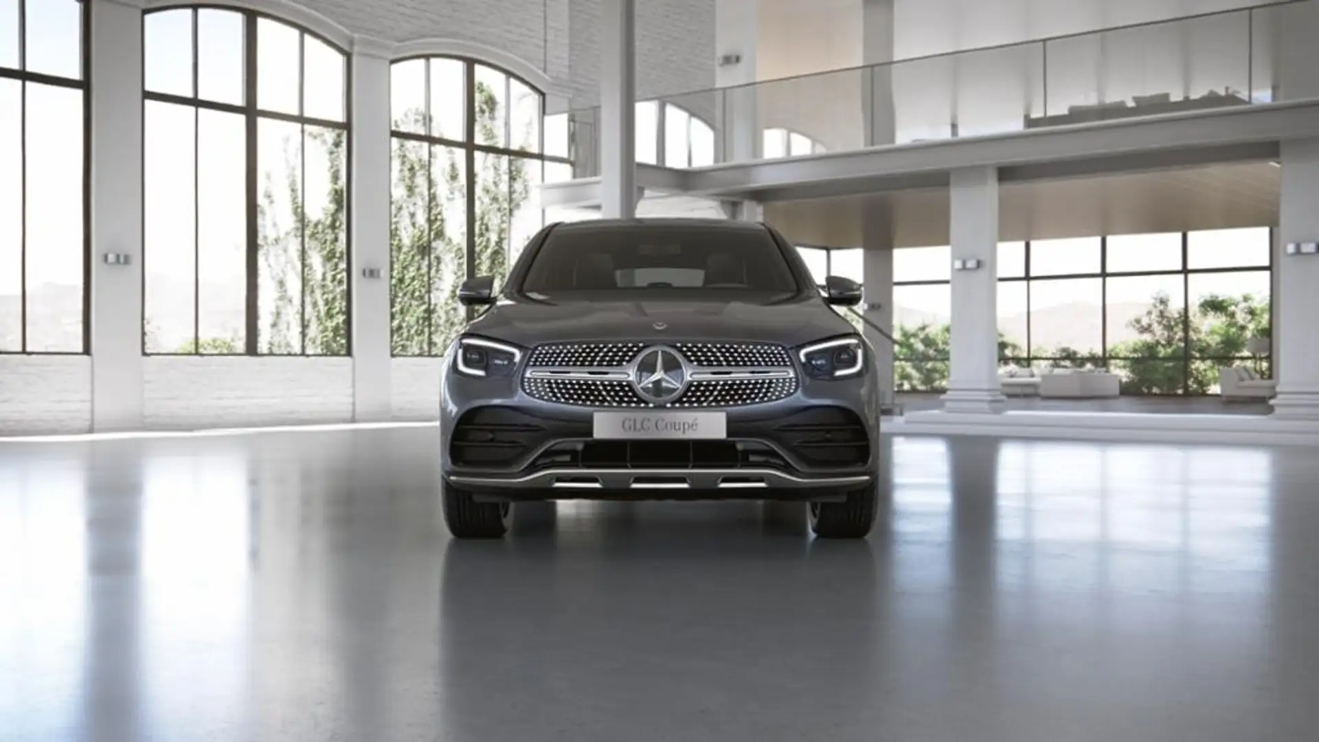 Mercedes-Benz GLC 300 4M AMG+Top Ausstattung Grijs - 1