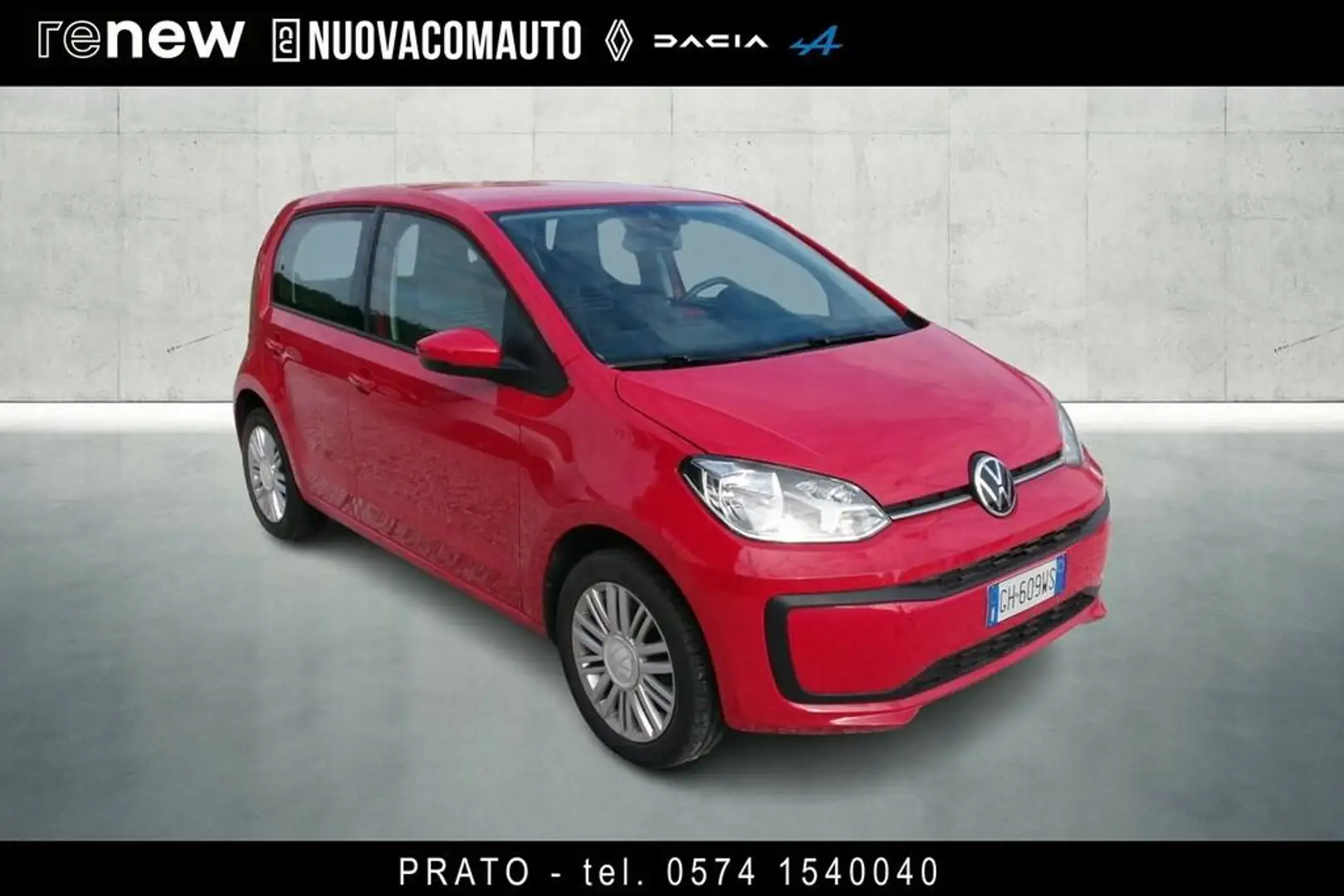 Volkswagen up! 5p 1.0 evo move  65cv Rouge - 2