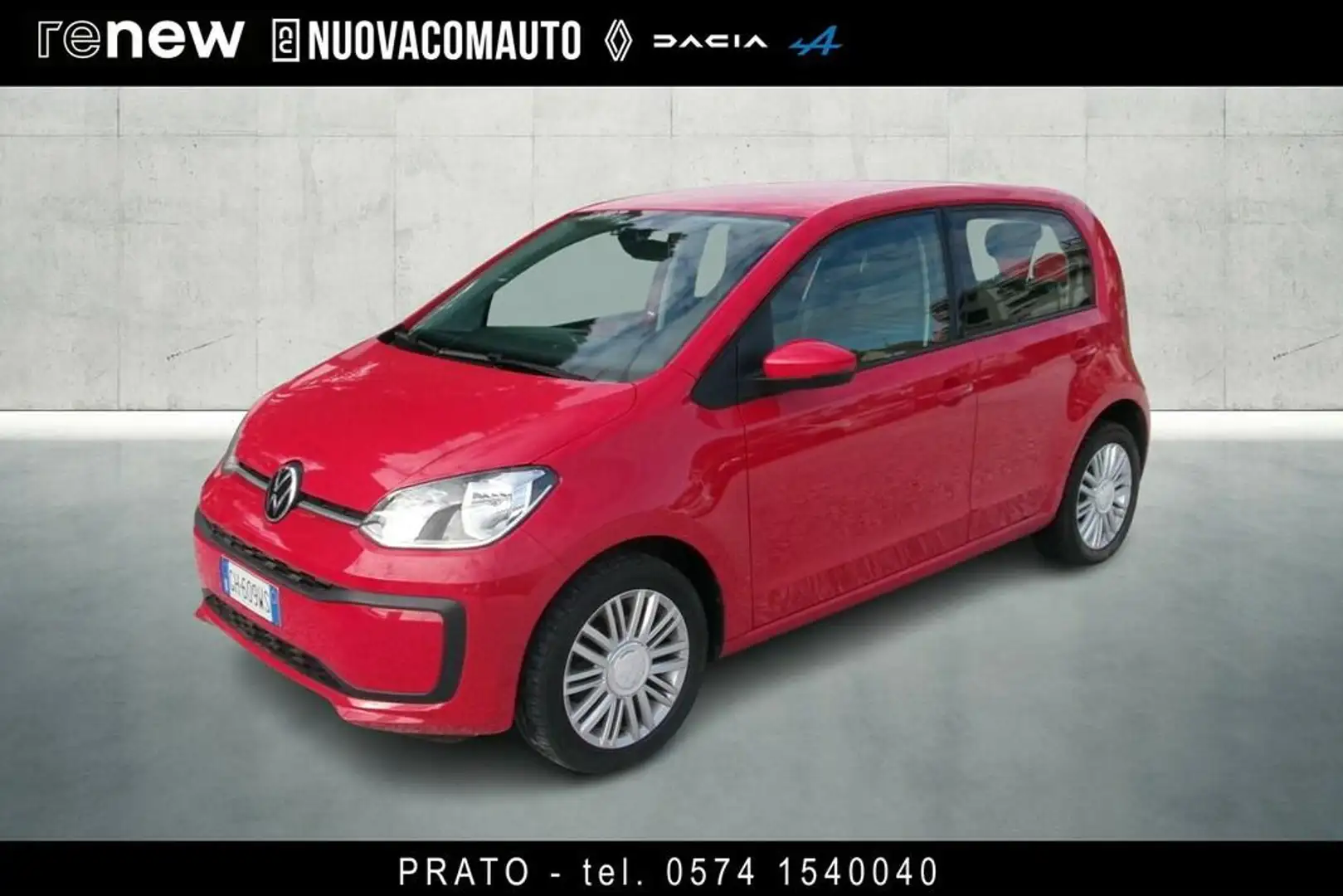 Volkswagen up! 5p 1.0 evo move  65cv Rouge - 1