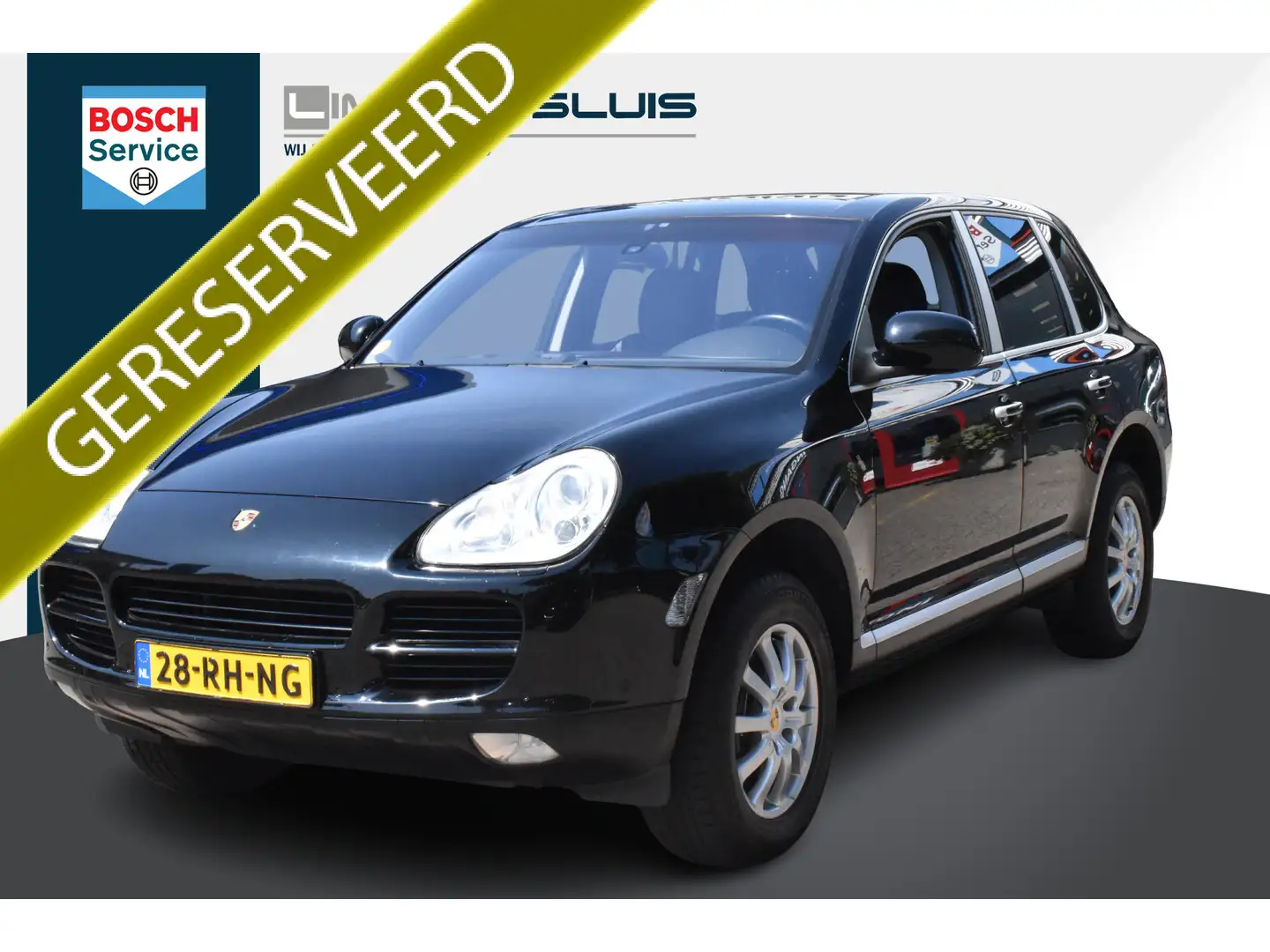 Porsche Cayenne 3.2 Youngtimer 1e Eigenaar NL-auto | Leder | Navi Schwarz - 1