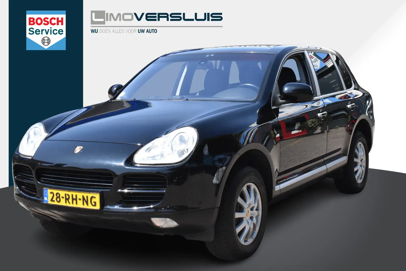 Porsche Cayenne 3.2 Youngtimer 1e Eigenaar NL-auto | Leder | Navi Zwart - 1