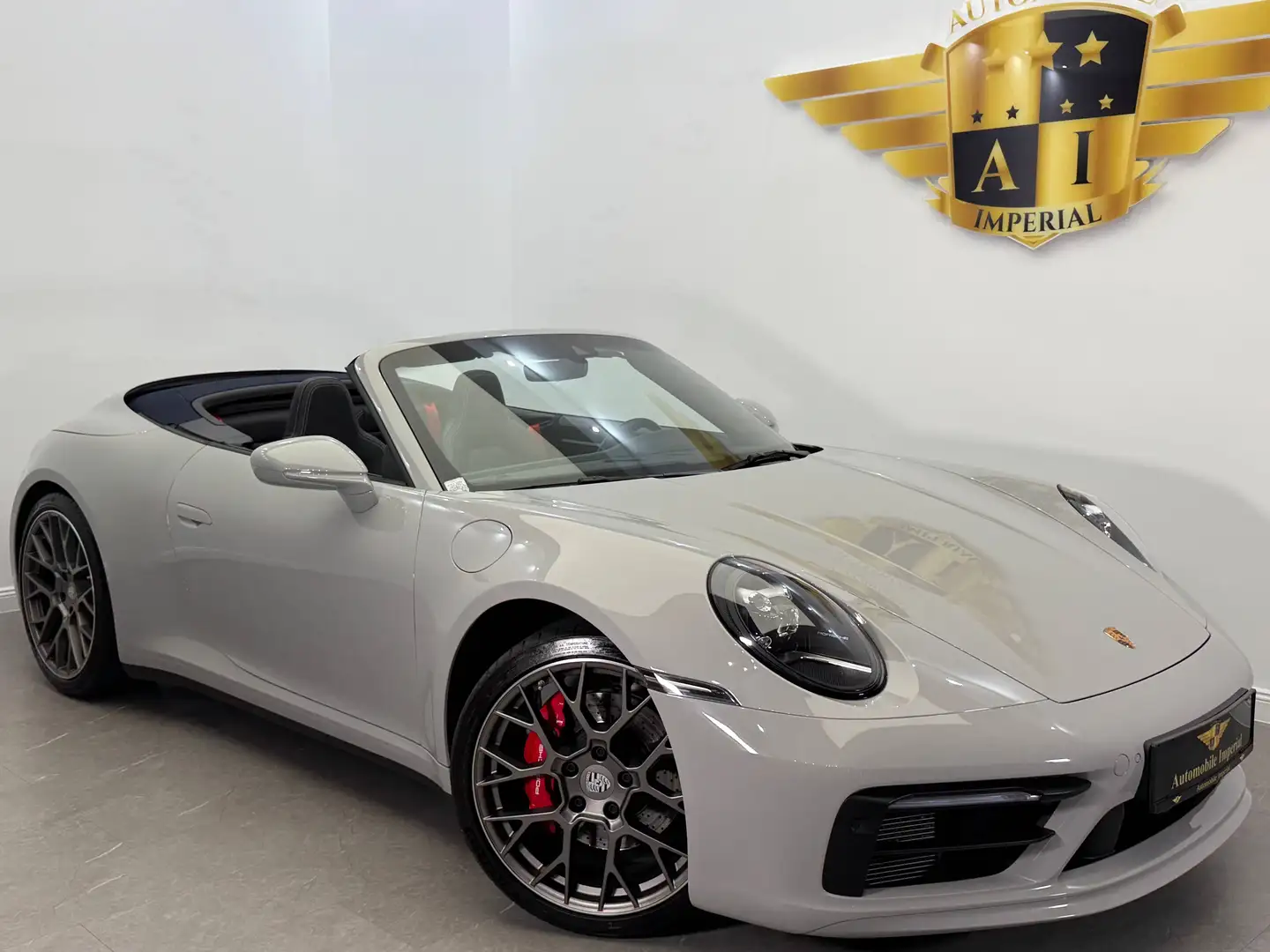 Porsche 992 911 Carrera S Cabrio // APPROVED // CHRONO // BOSE // Grau - 1