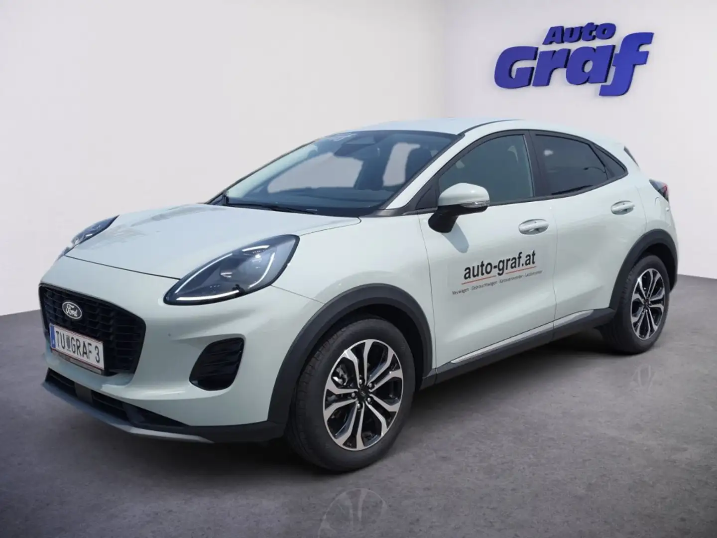 Ford Puma 1,0 EcoBoost Hybrid Titanium Gris - 1