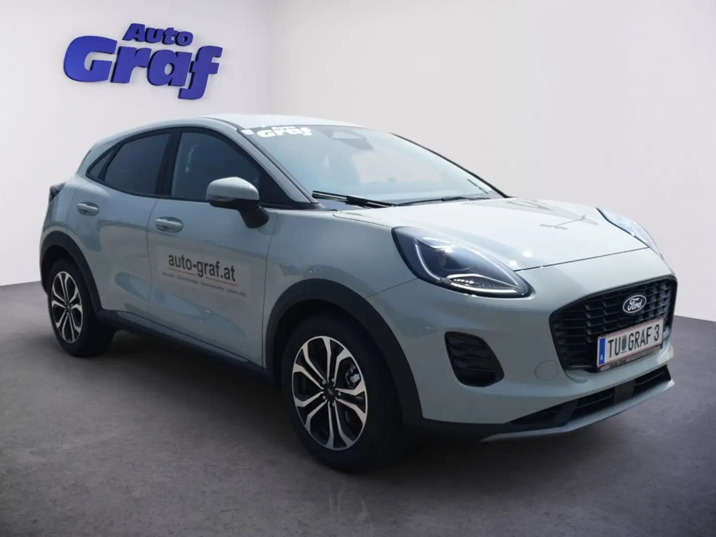 Ford Puma 1,0 EcoBoost Hybrid Titanium Gris - 2