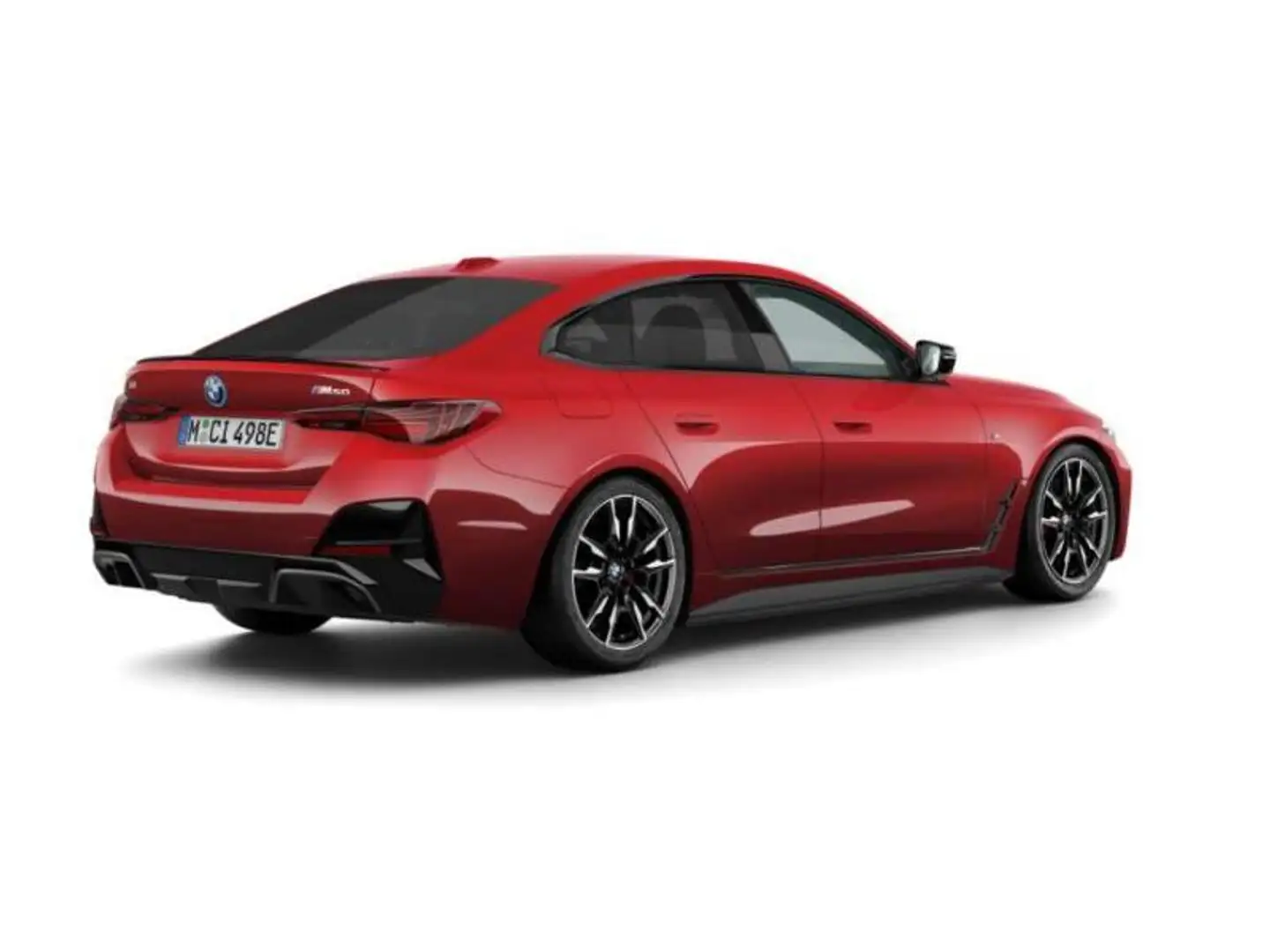BMW i4 i4 M50 xDrive Gran Coupé Rood - 2