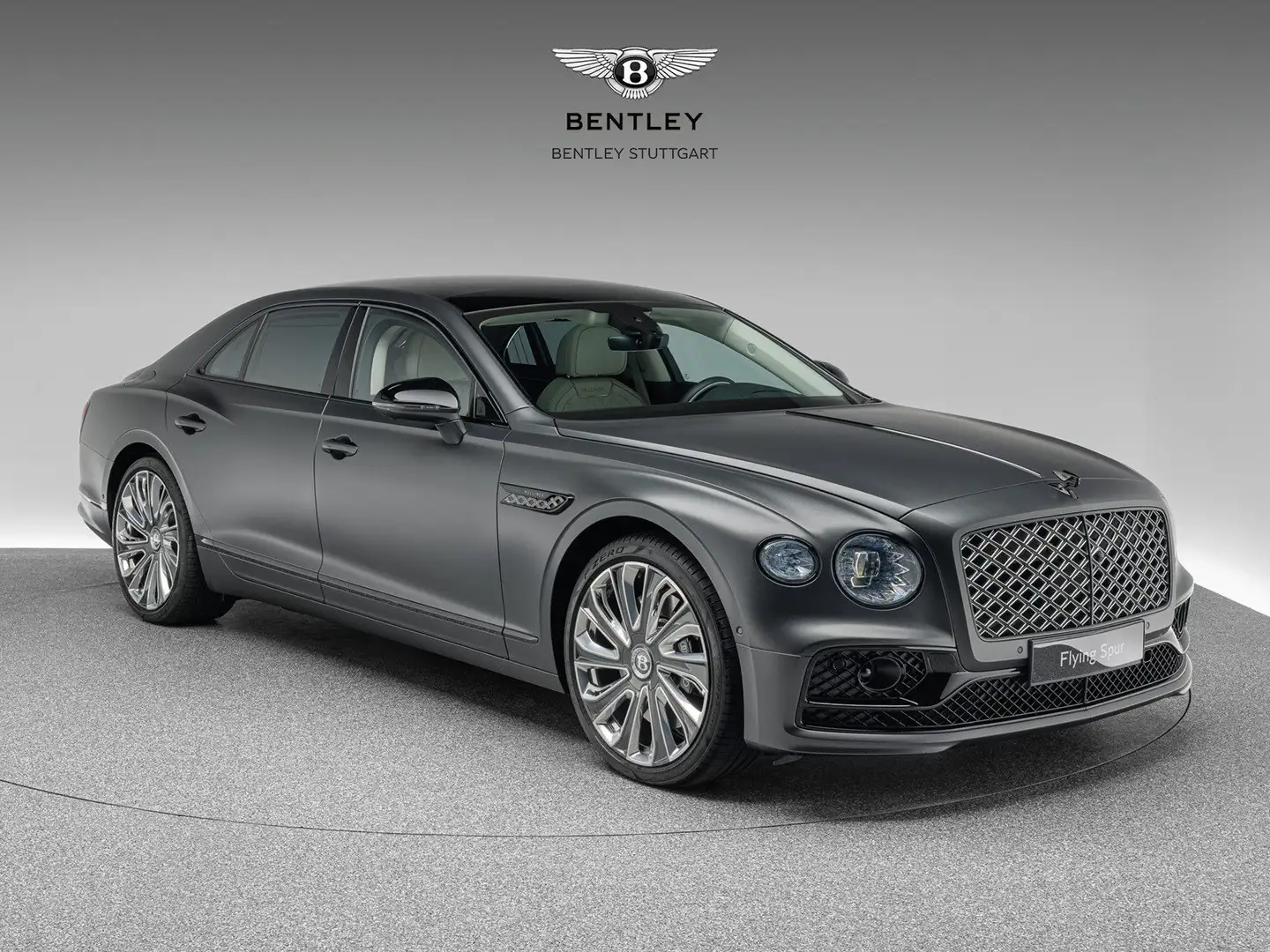 Bentley Flying Spur Mulliner Hybrid Gris - 1