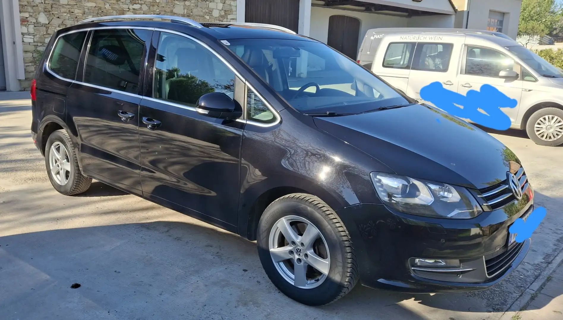 Volkswagen Sharan Sky BMT 2,0 TDI DPF 4Motion Schwarz - 2
