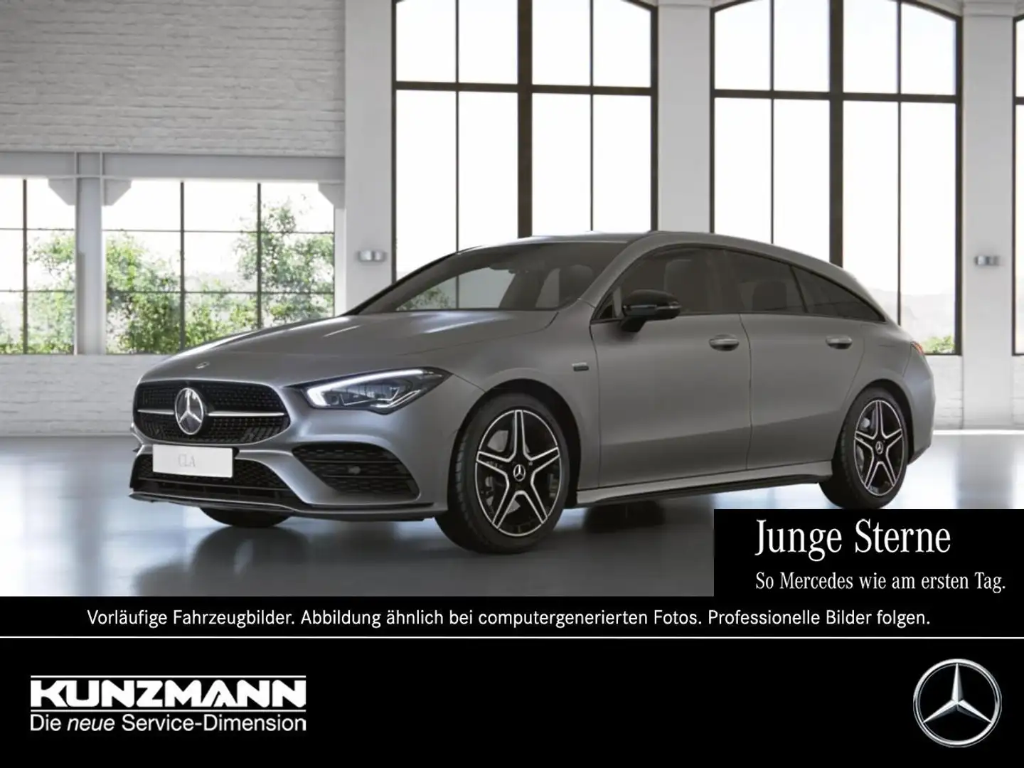 Mercedes-Benz CLA 250 e SB AMG Night EDITION2020 Distronic 360° Grau - 1