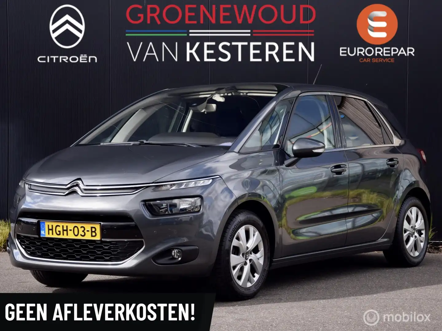 Citroen C4 Picasso 130pk I Trekhaak I Navi I Grijs - 1