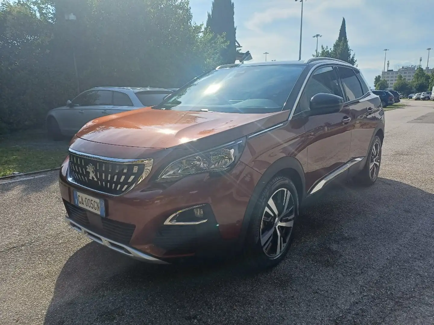 Peugeot 3008 BlueHDi 130 S&S EAT8 Allure Arancione - 2