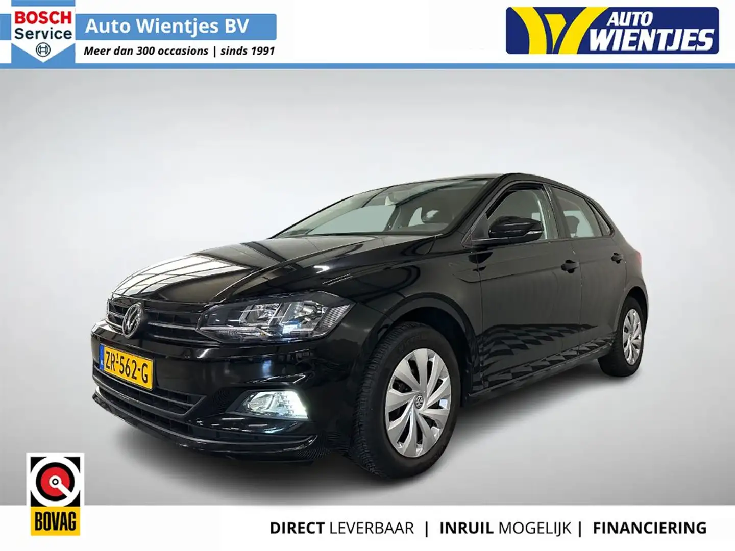 Volkswagen Polo 1.0 TSI | Comfortline 5-Drs | Airco | Carplay Schwarz - 1