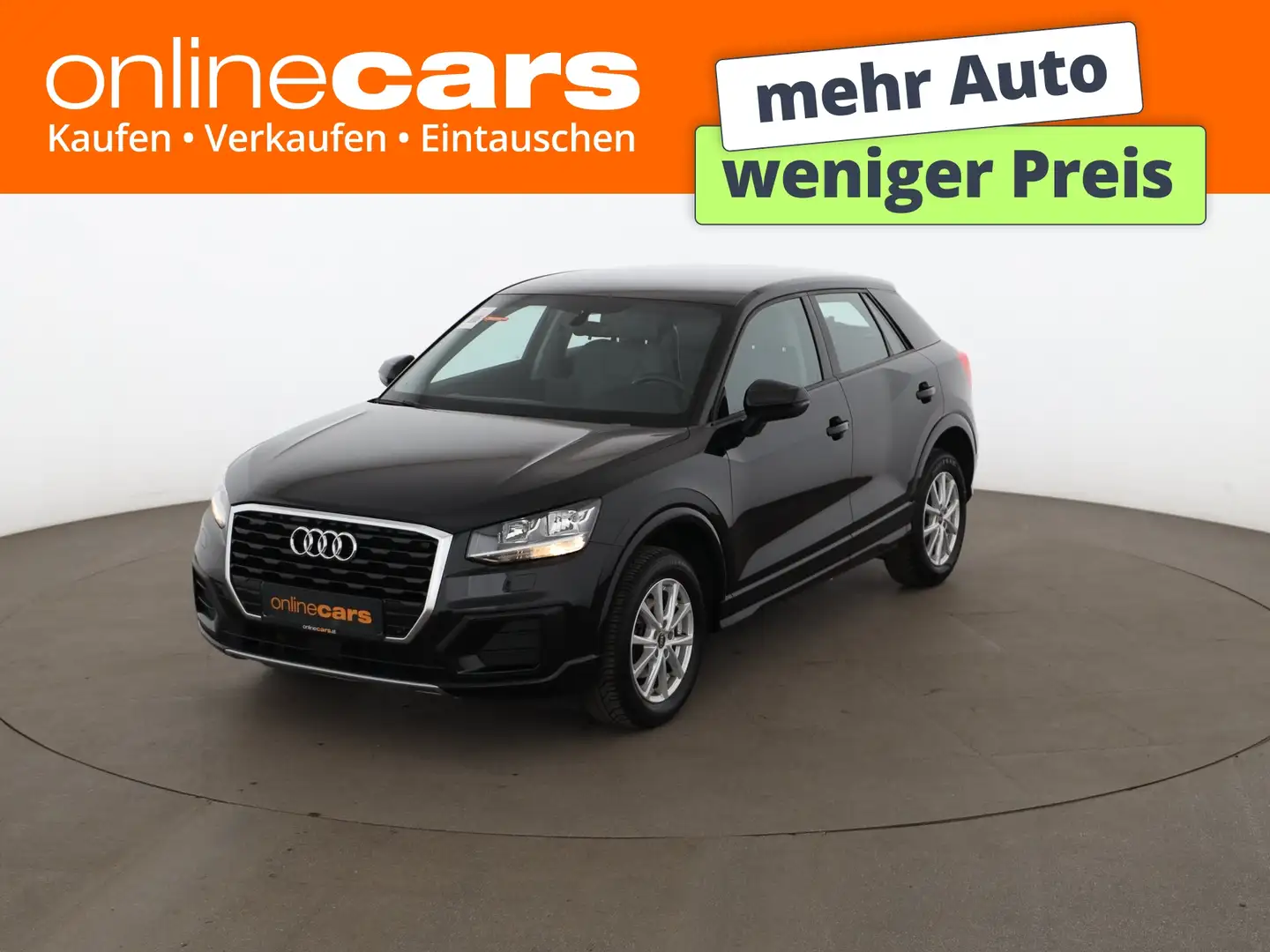 Audi Q2 30 TDI sport Aut LEDER SITZHZG TEMPOMAT KLIMA Schwarz - 1