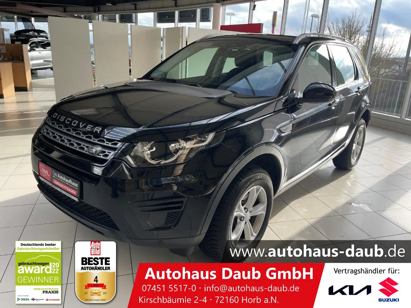 Land Rover Discovery Sport +Navigation+Allrad+Rückfahrkamera Černá - 2