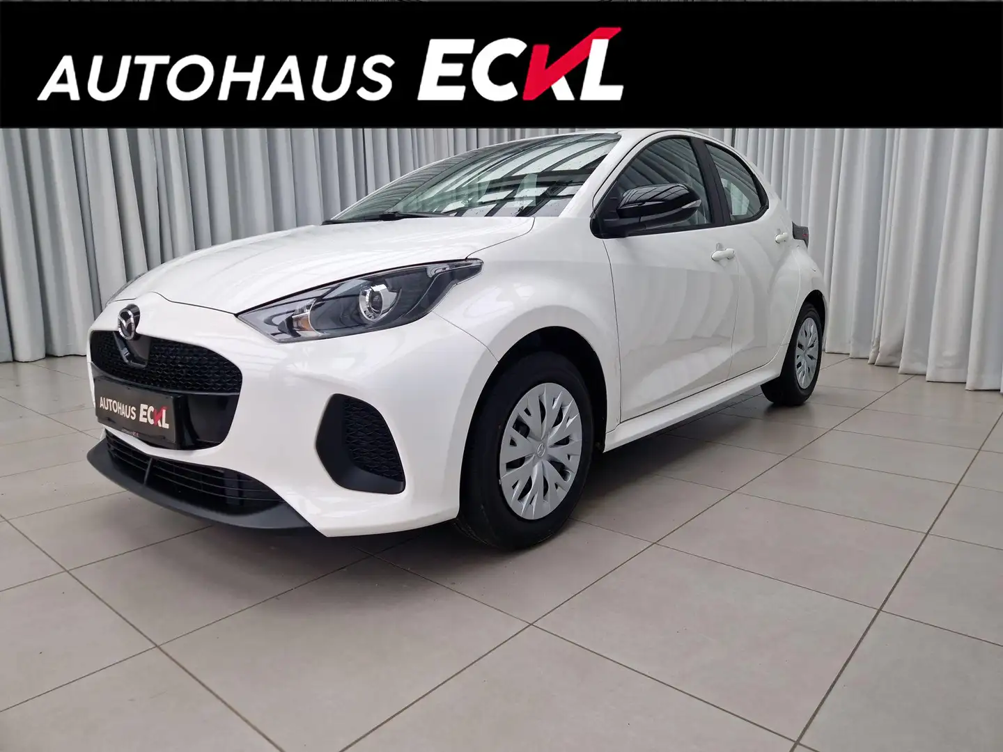 Mazda 2 Hybrid 1.5L 116PS AT WD Prime - Line AUT Weiß - 1