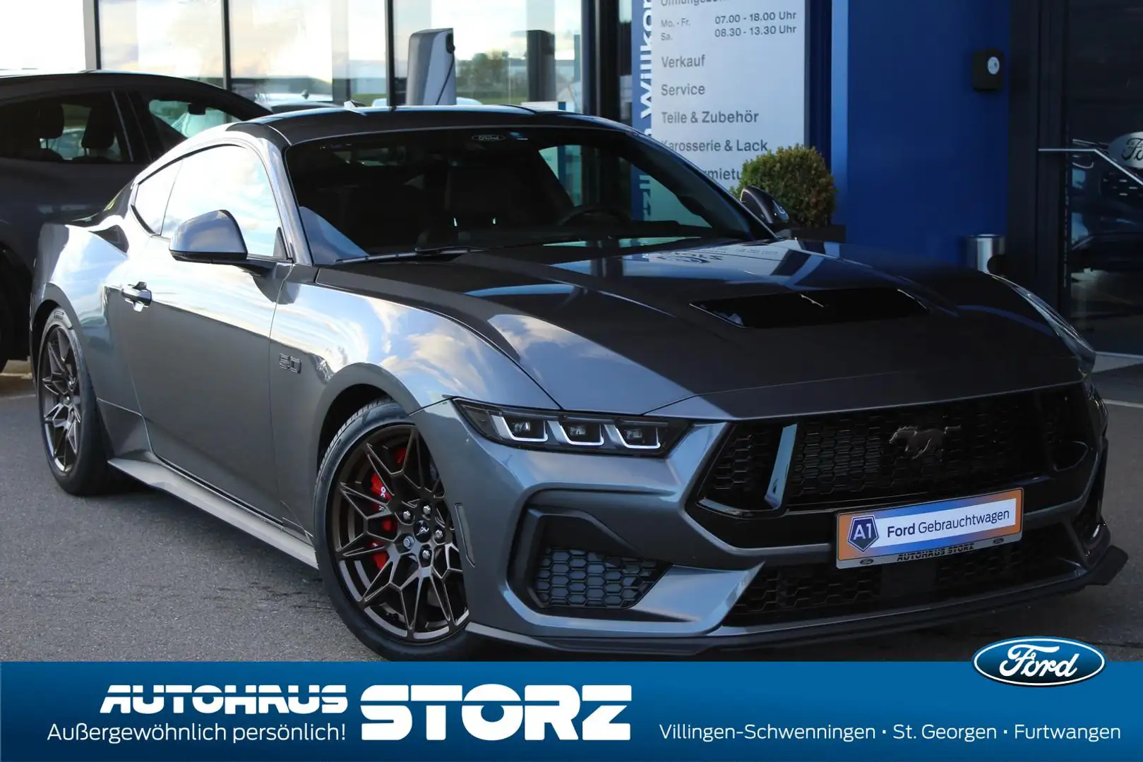 Ford Mustang Fastback 5.0 GT SCHALTER|KAMERA|B&O PLAY|ACC|KLIMA Grau - 1