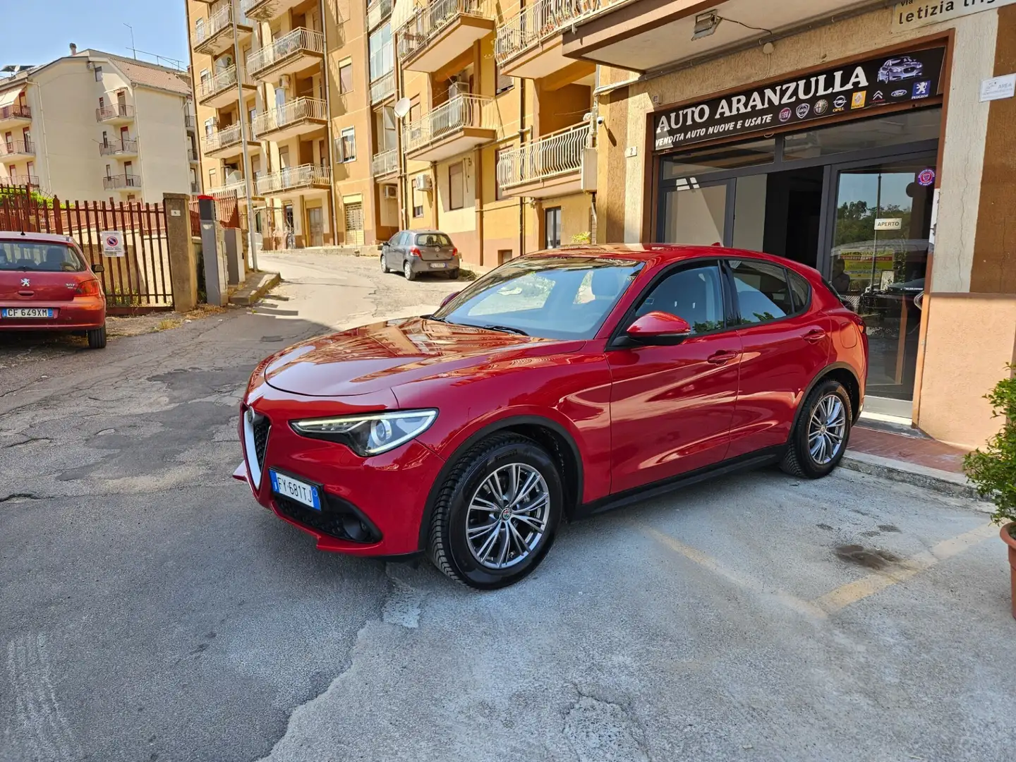 Alfa Romeo Stelvio Stelvio 2.2 Turbodiesel 160 CV AT8 RWD Business Rouge - 1