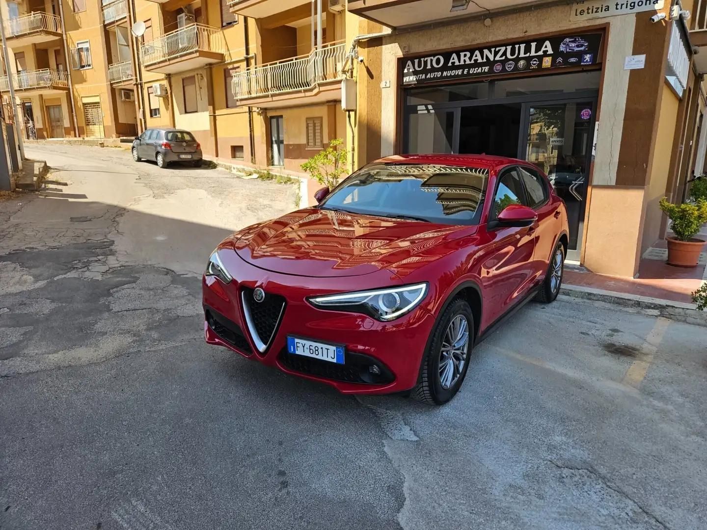 Alfa Romeo Stelvio Stelvio 2.2 Turbodiesel 160 CV AT8 RWD Business Rouge - 2