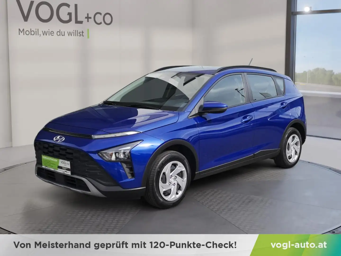 Hyundai BAYON Bayon 1,2 MPI i-Line Plus Blau - 1