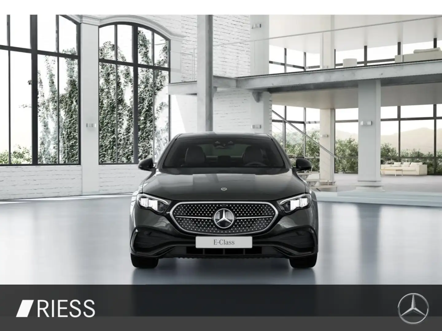 Mercedes-Benz E 300 de AMG Sport Night Distr Pano AHK Keyl 360 Grau - 2