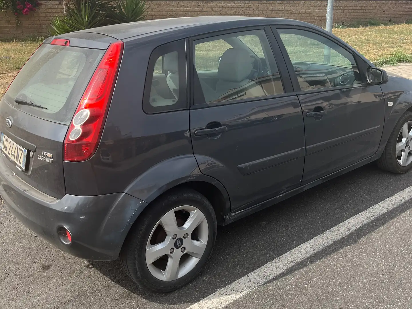 Ford Fiesta Fiesta V 2006 5p 1.4 tdci Titanium Blu/Azzurro - 2