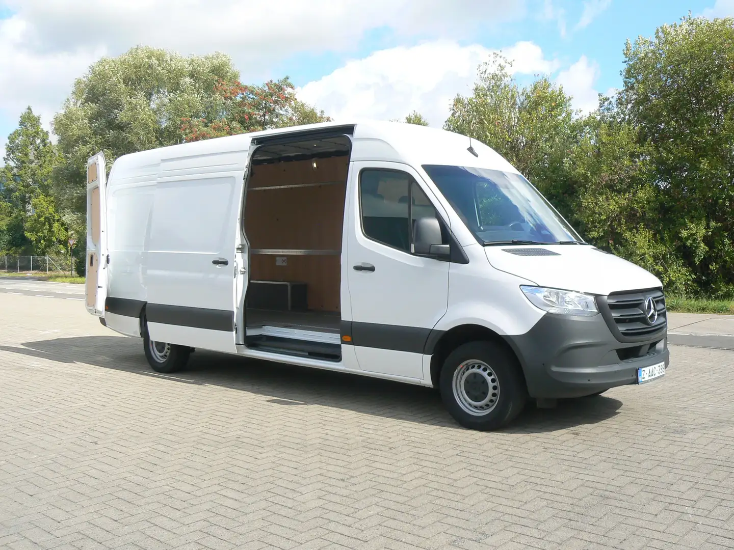 Mercedes-Benz Sprinter 317CDI L3 H2 TREKHAAK 3,5T 35300+BTW MODEL 2024 Blanc - 1