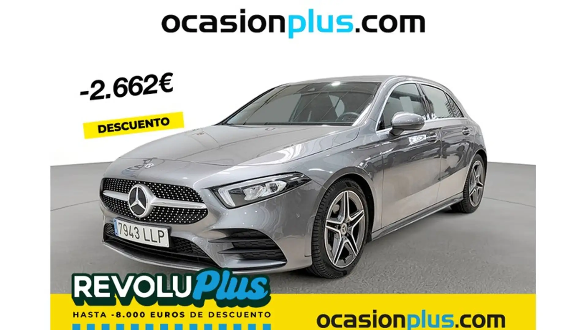 Mercedes-Benz A 200 200d 8G-DCT Gris - 1