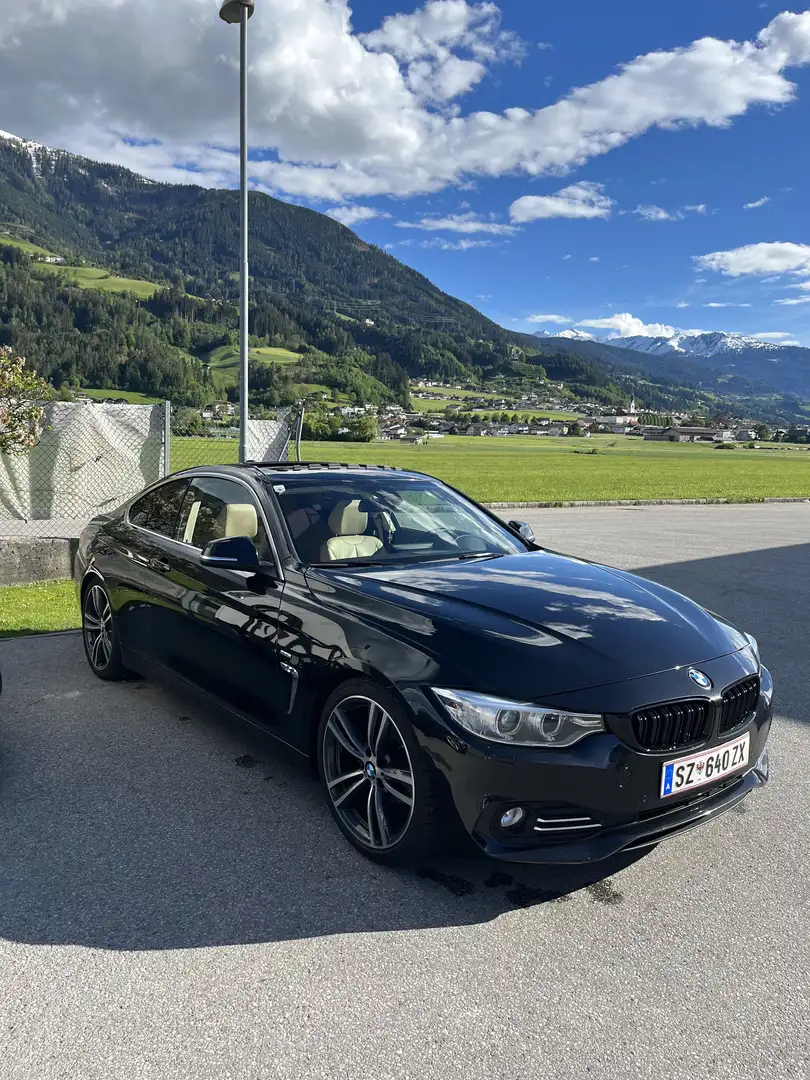 BMW 420 420d xDrive Coupe Aut. Schwarz - 1