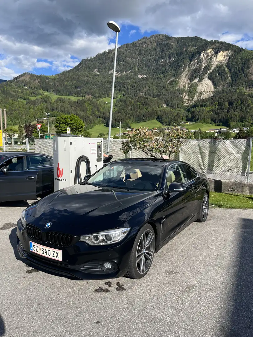 BMW 420 420d xDrive Coupe Aut. Schwarz - 2