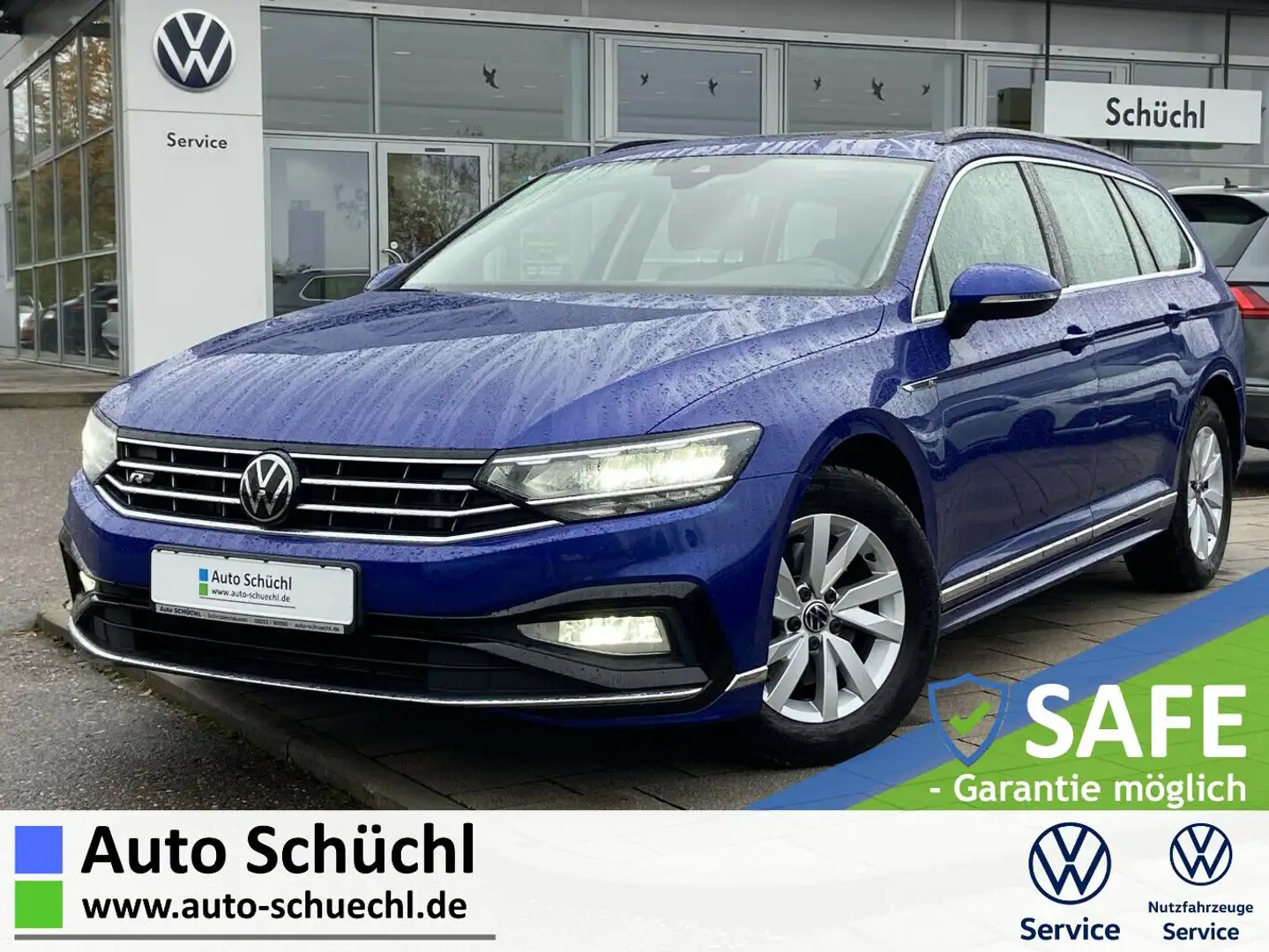 Volkswagen Passat Variant 1.5 TSI R-Line NAVI+LED+AHK+KAMER Blau - 1