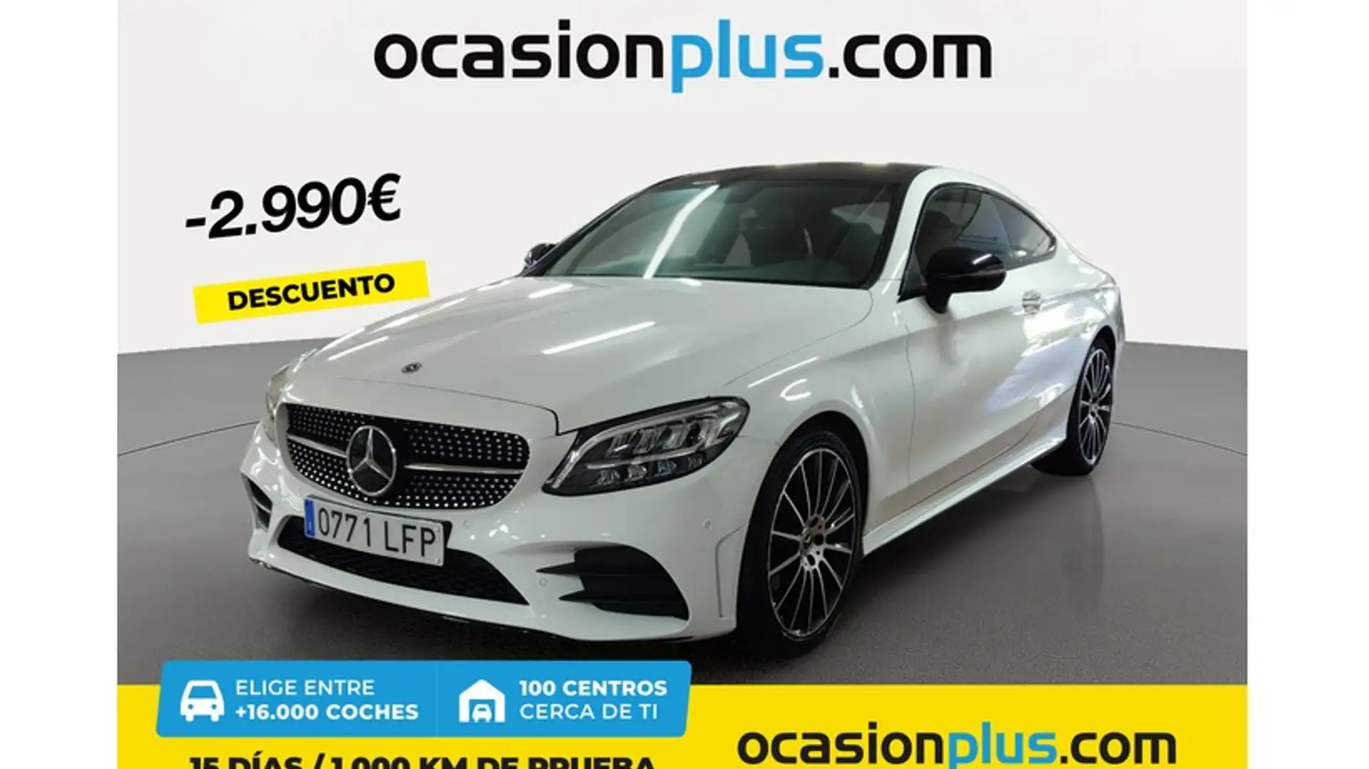 Mercedes-Benz C 220 Coupé 220d 9G-Tronic Blanco - 1