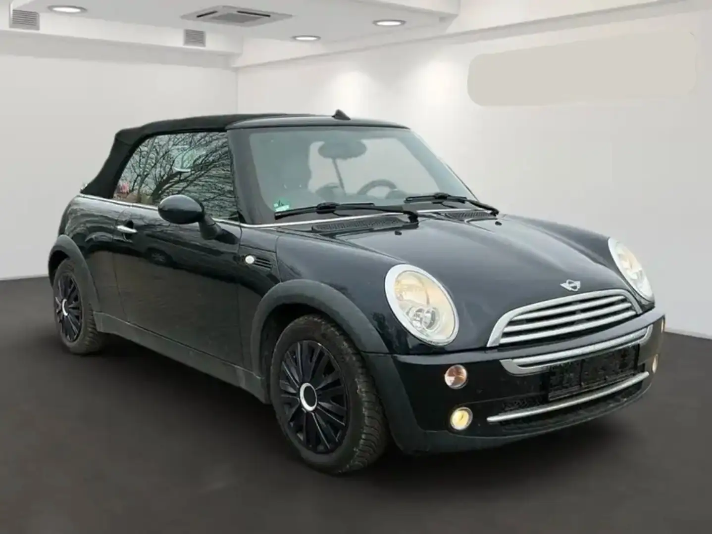 MINI Cooper Cabrio Cabriolet 1.6i - Bruin Leder + Keuring - Garantie Zwart - 2
