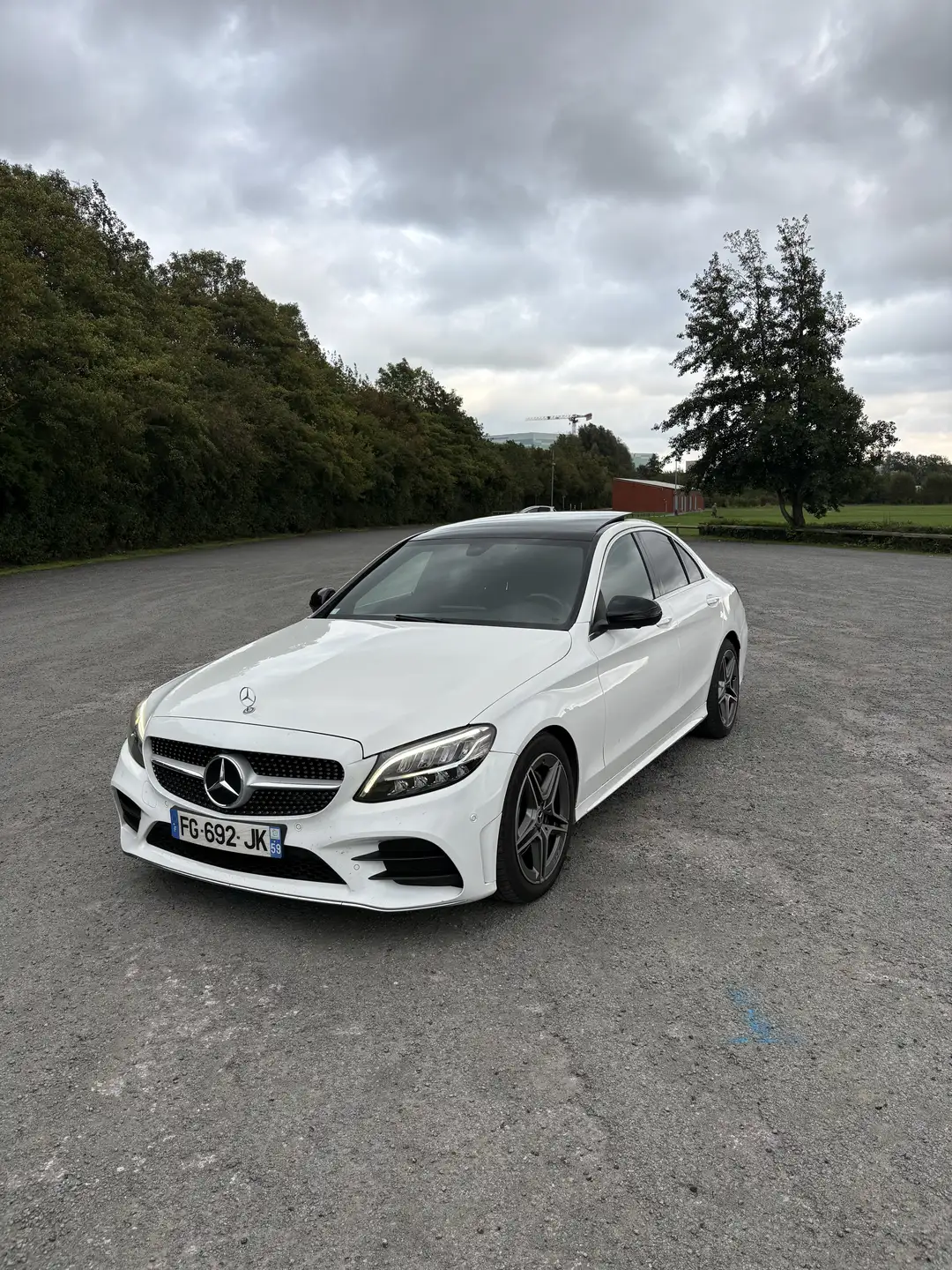 벤츠 C-클래스 C 200 2019 화이트 사진 1
