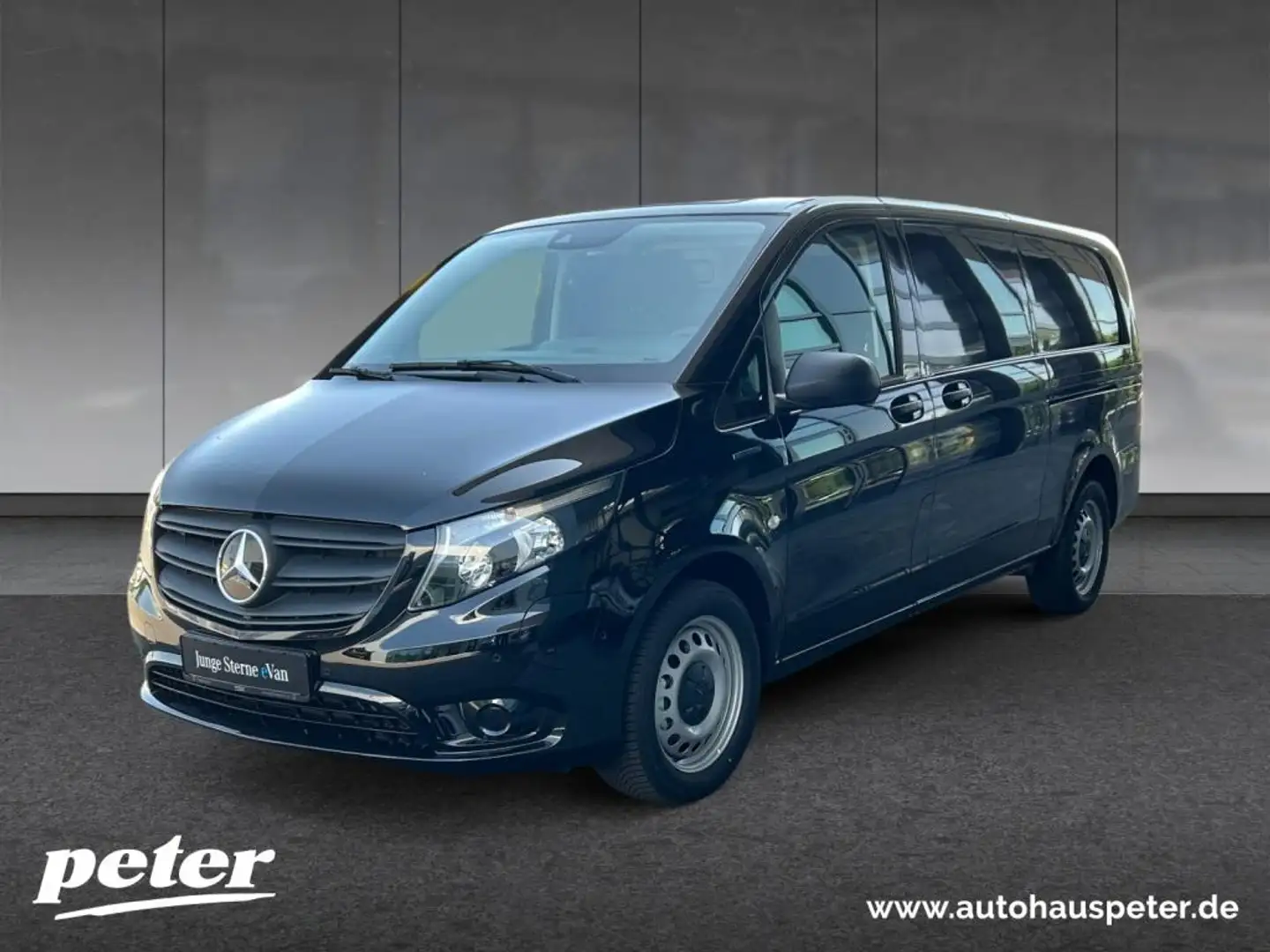 Mercedes-Benz Vito e 112 Kasten Extralang 60KWh+2xSCHIEBETÜR Nero - 2