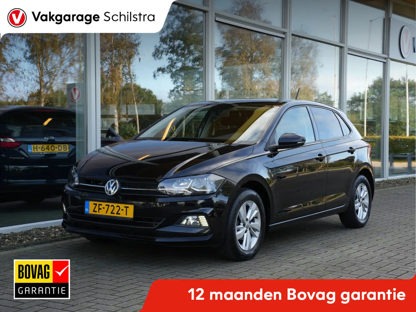 Volkswagen Polo 1.0 TSI Comfortline | Navigatie | PDC | Adaptive C Zwart - 1