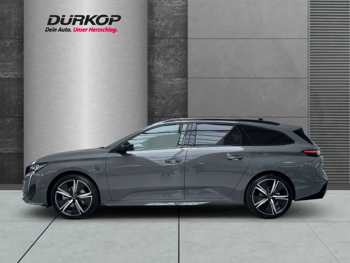 Peugeot 308 SW GT Hybrid 145 e-DSC6 AHK Panorama NAVI KAMERA S Grau - 2