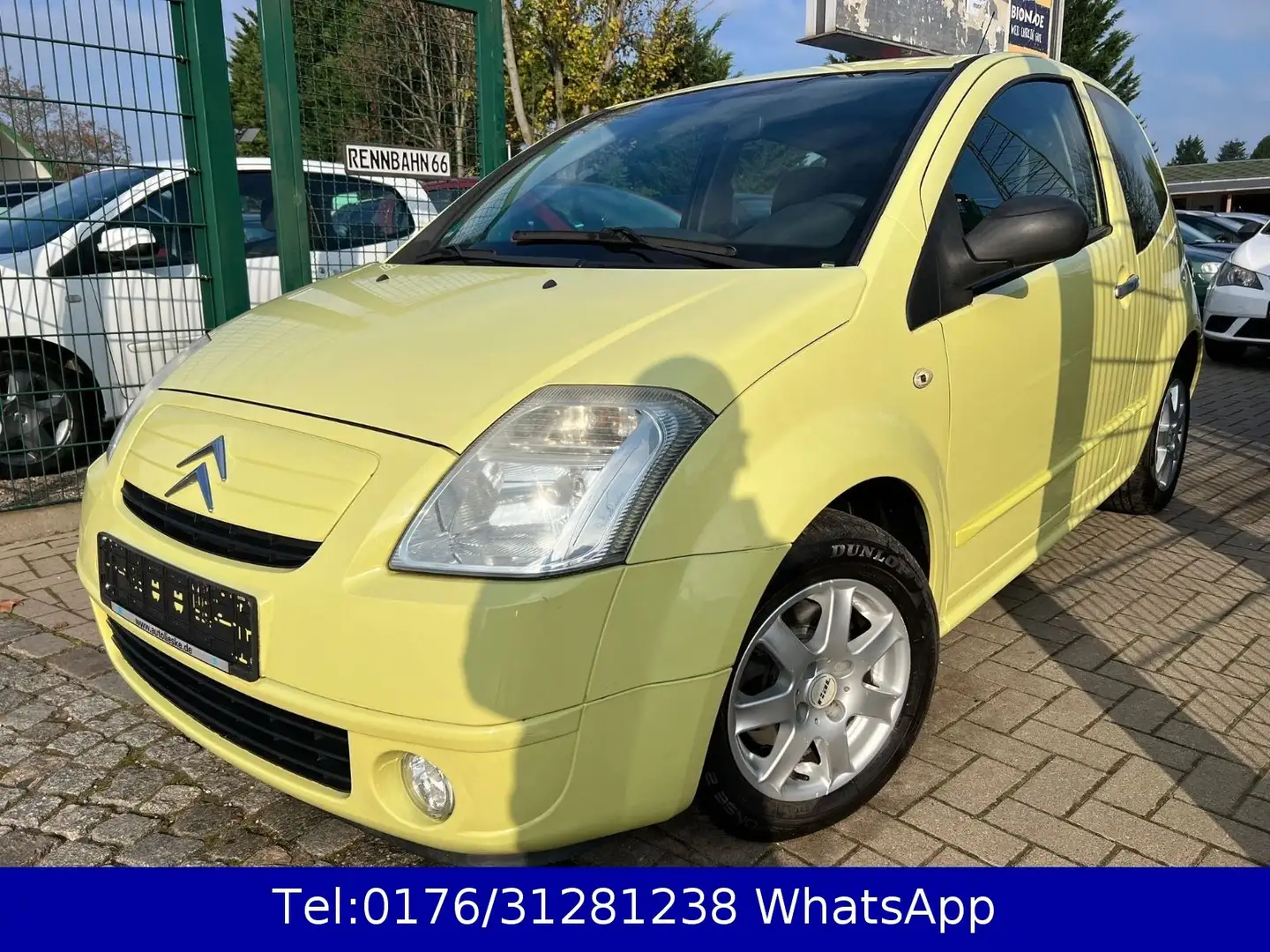 Citroen C2 Confort !! 70TKM !! Tüv !! Klima !! Gelb - 1