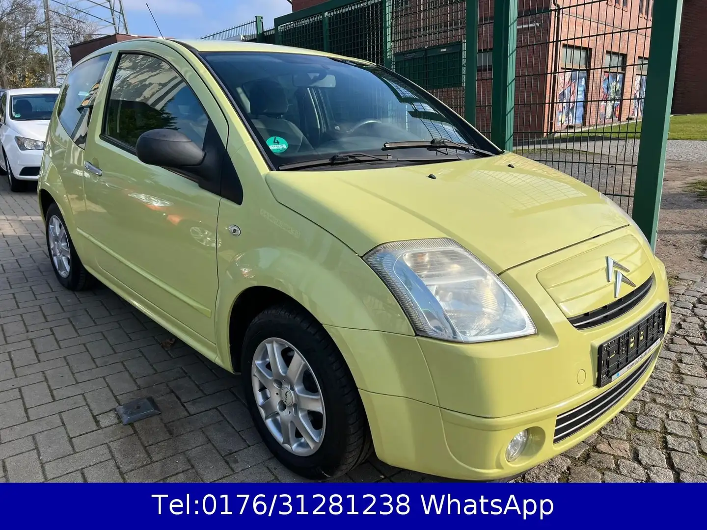 Citroen C2 Confort !! 70TKM !! Tüv !! Klima !! Gelb - 2